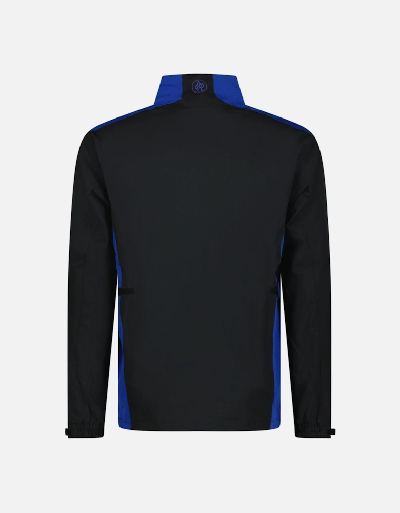 Aqualite Golf Jacket Black/Royal Blue
