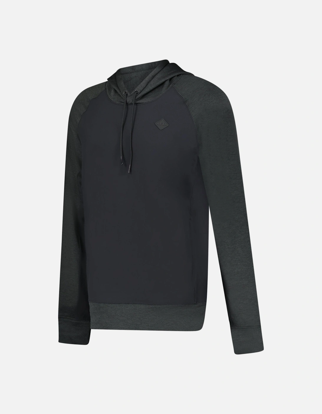 J.Lindeberg Kent Golf Hoodie Black Melange
