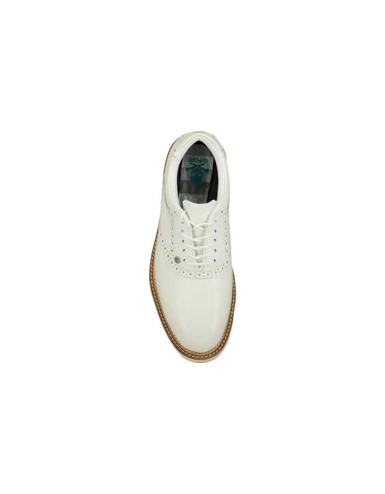 Saddle Gallivanter Golf Shoes White