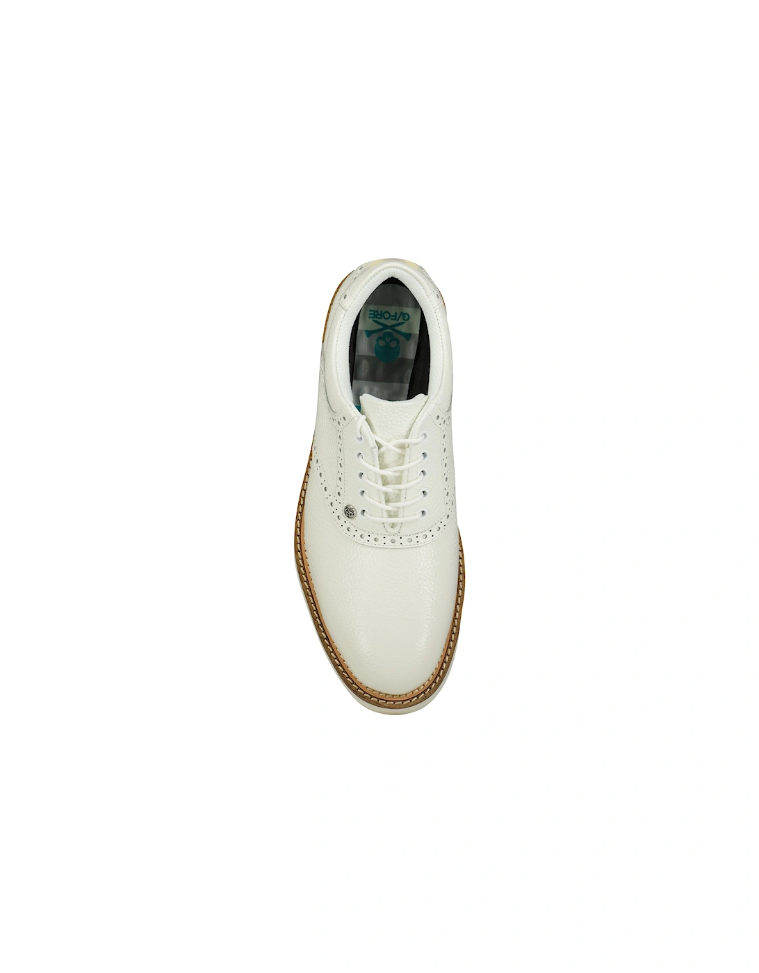 Saddle Gallivanter Golf Shoes White