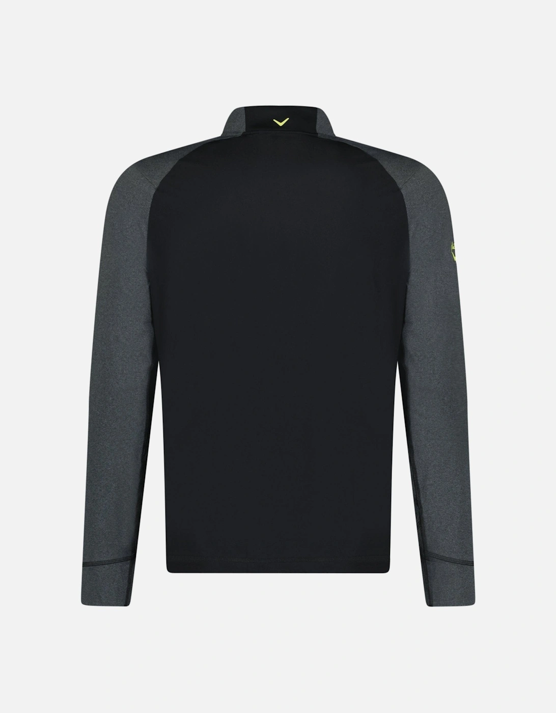 Aquapel Quarter Zip Golf Sweatshirt Black Caviar