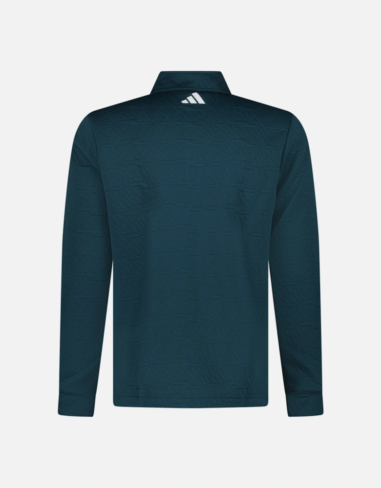Dwr Quarter Zip Golf Sweatshirt Dark Green