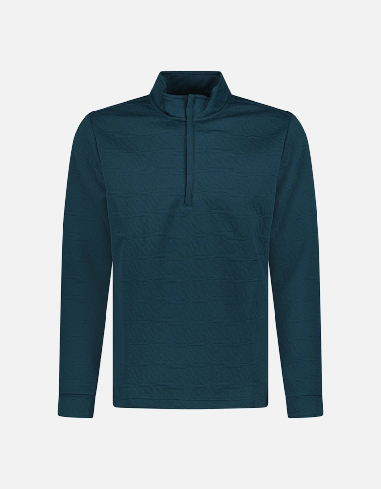 Dwr Quarter Zip Golf Sweatshirt Dark Green