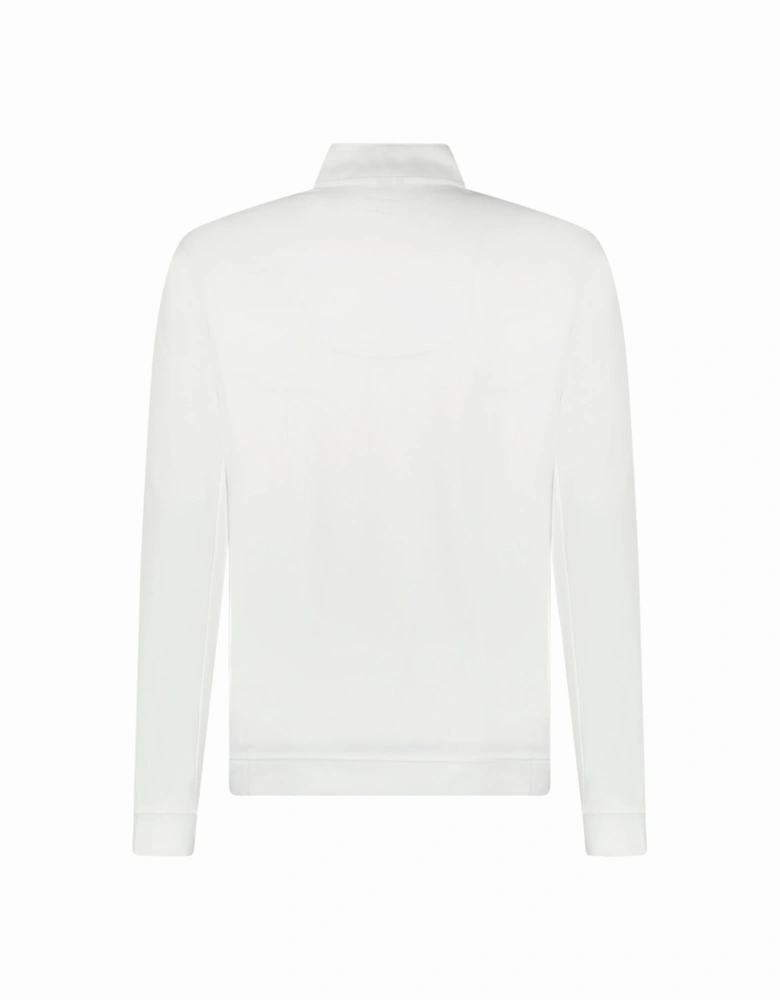 Elevated Quarter Zip Golf Sweatshirt White