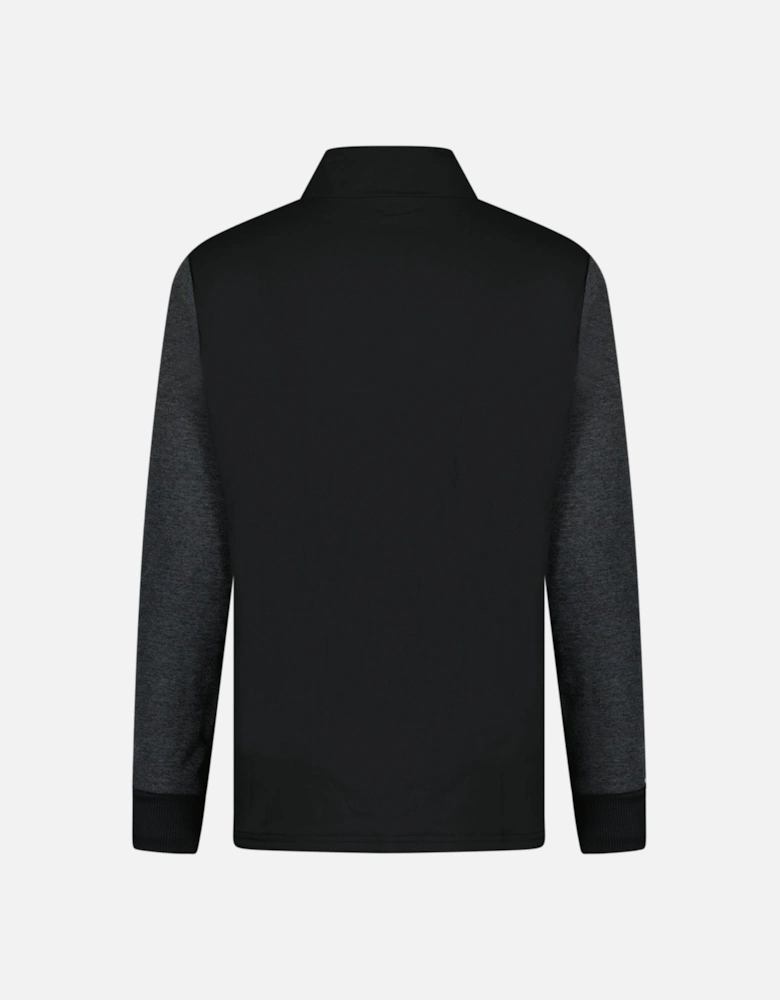Goto Quarter Zip Golf Jacket Black
