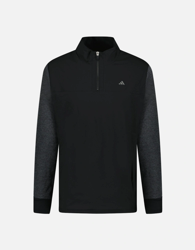 Goto Quarter Zip Golf Jacket Black