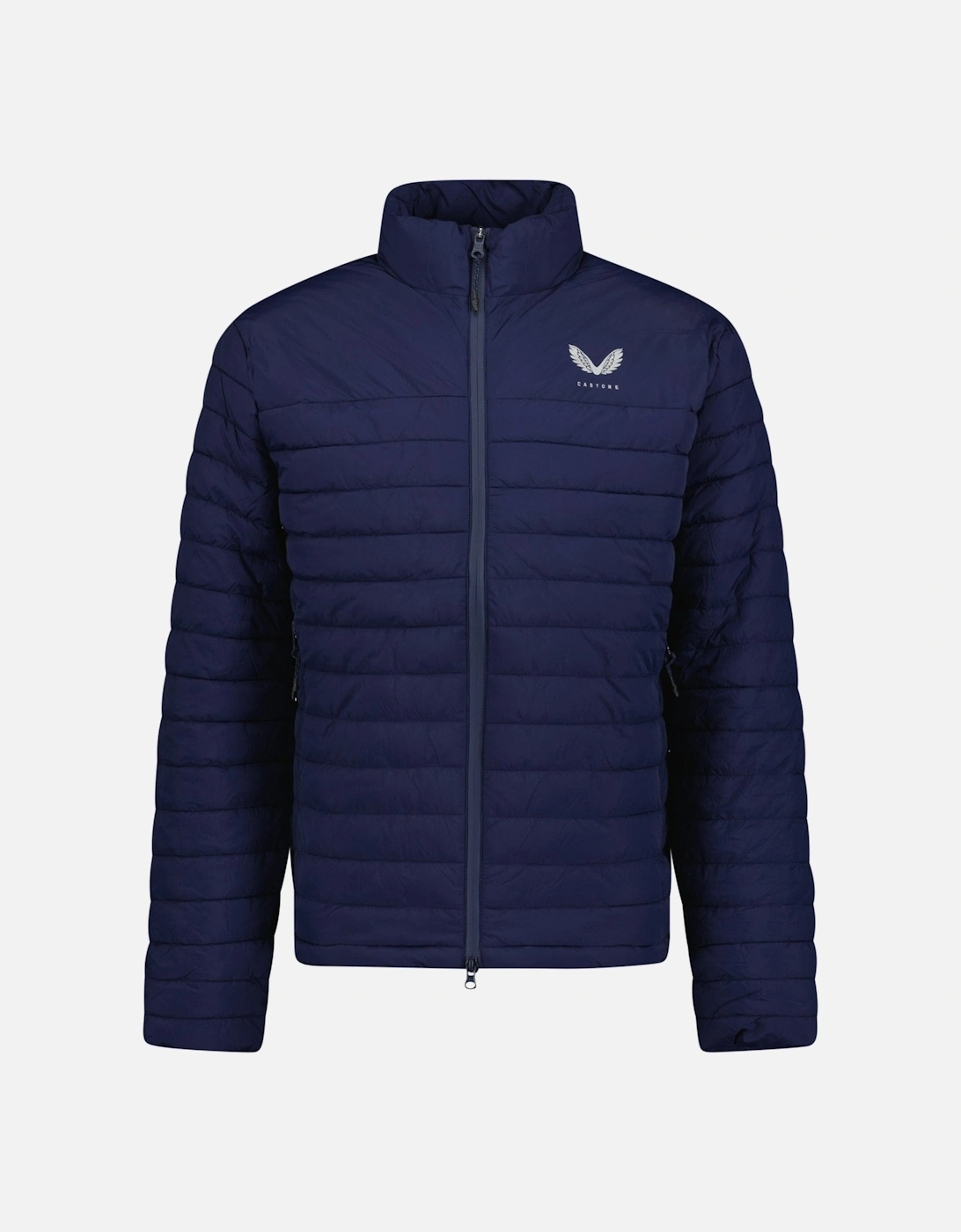 Lightweight Puffer Golf Jacket Navy, 3 of 2