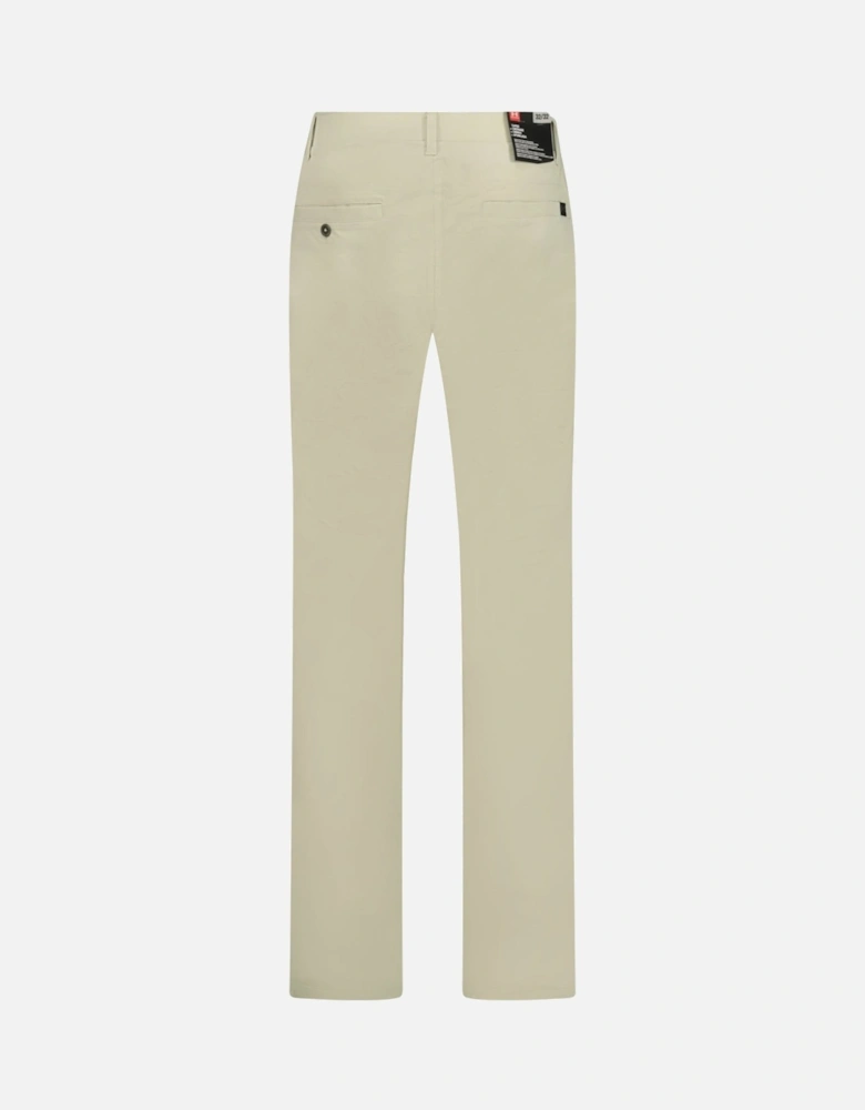 Performance Tapered Golf Trousers Cream