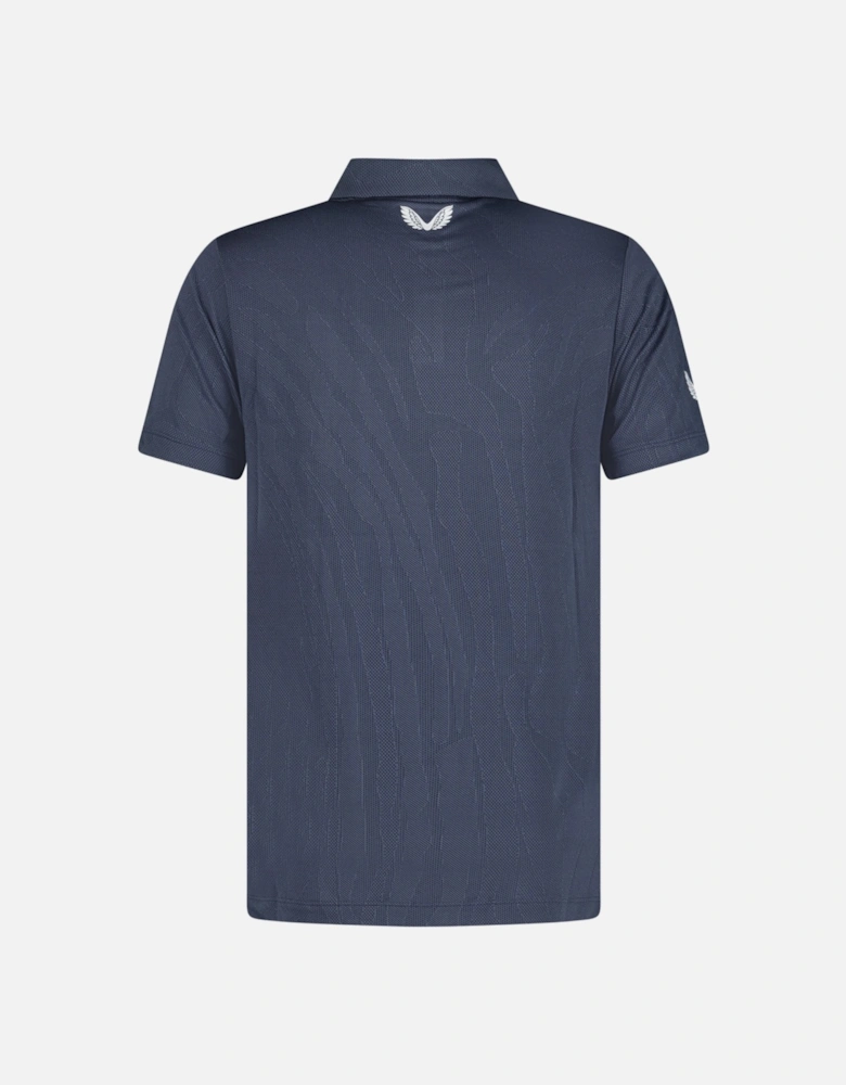 Engineered Knit Golf Polo Midnight Navy