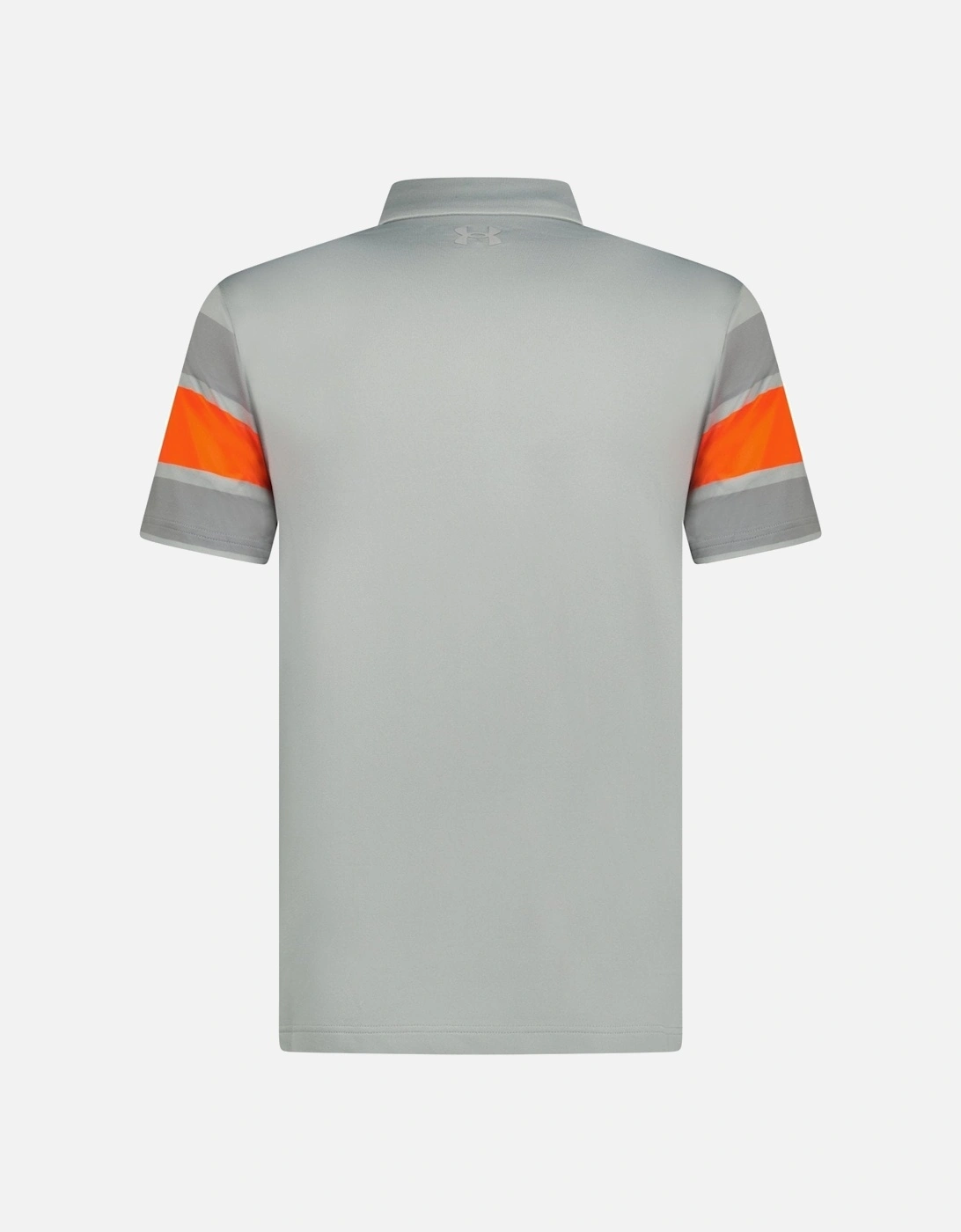 Jacquard Golf Polo Grey