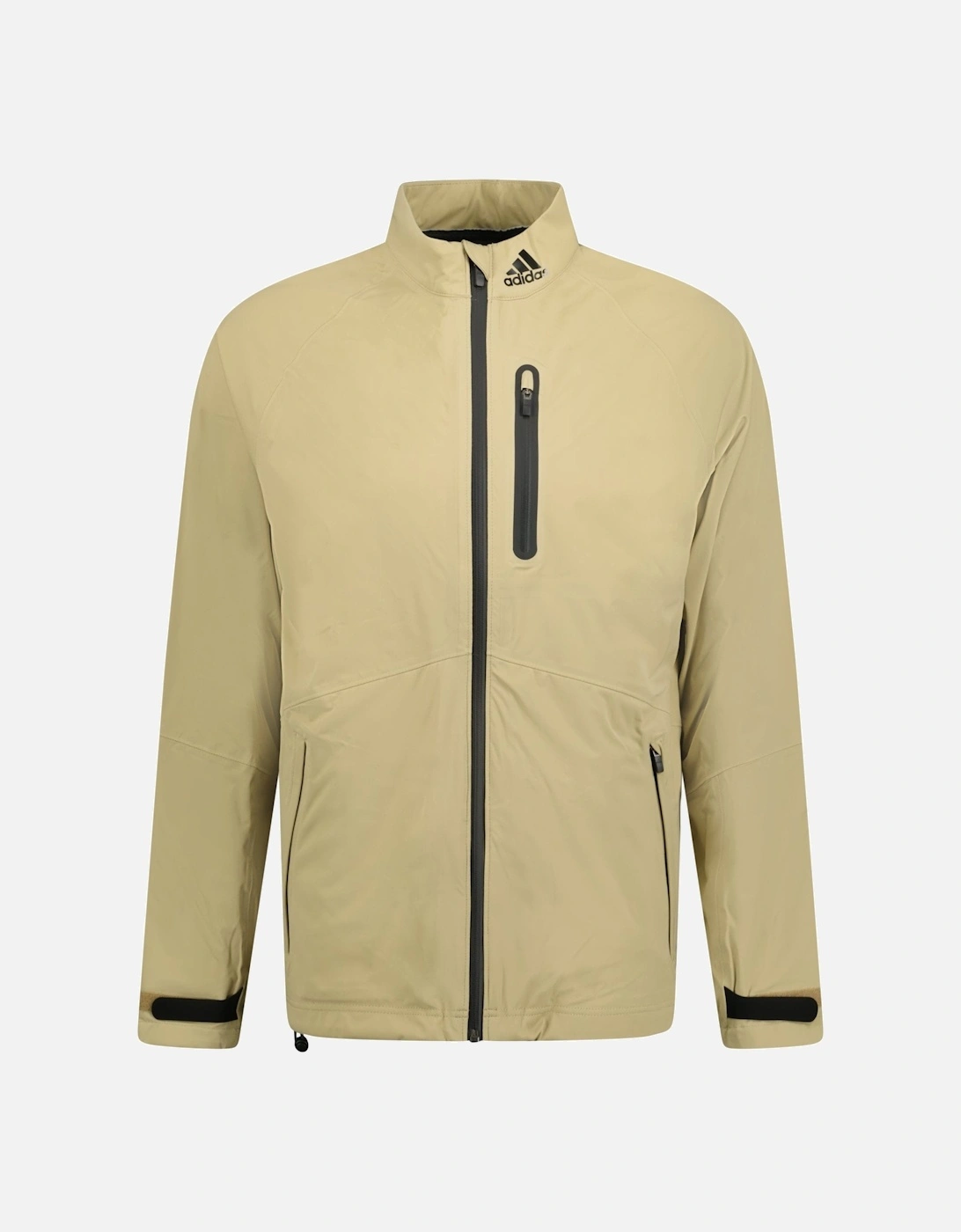 Men's Adidas Rain Golf Jacket Beige - Cream - Size: 44/Regular