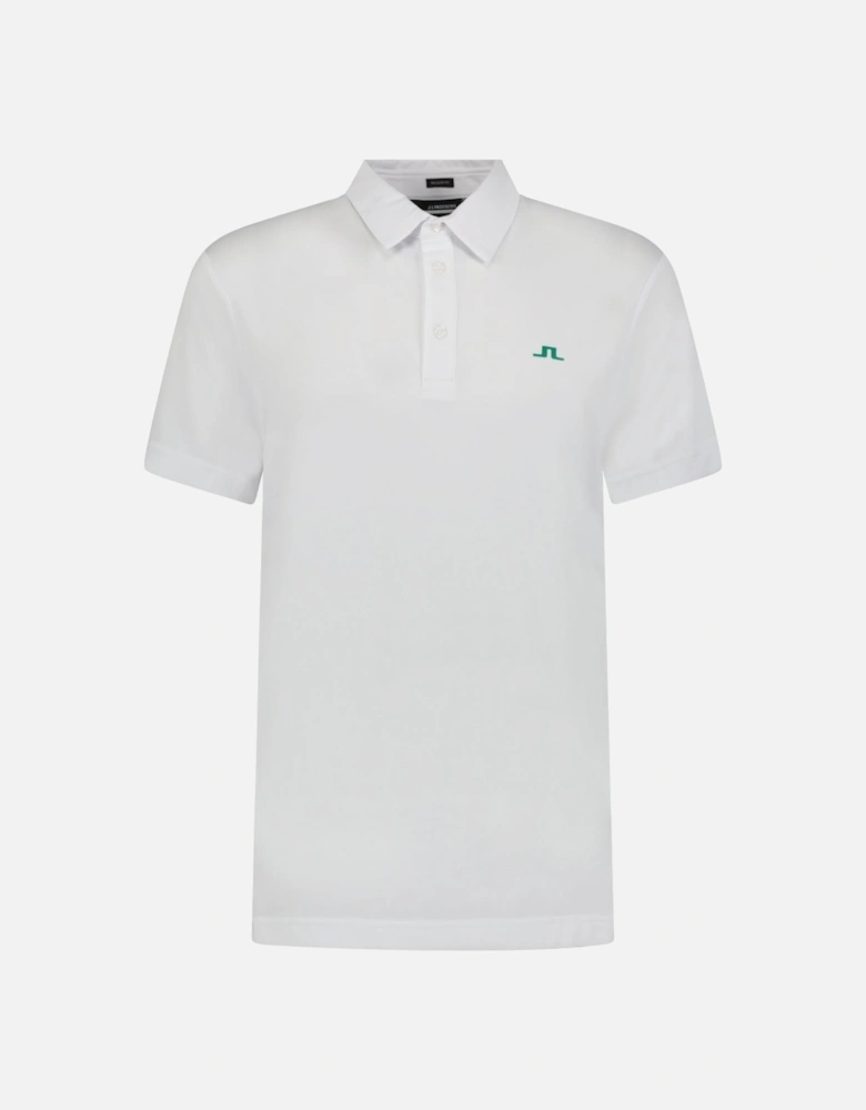 J.Lindeberg Peat Golf Polo White