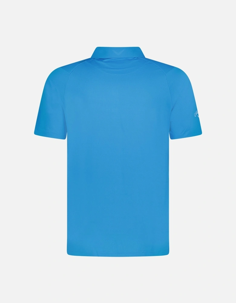 Swing Tech Tour Golf Polo Blue Spring Break