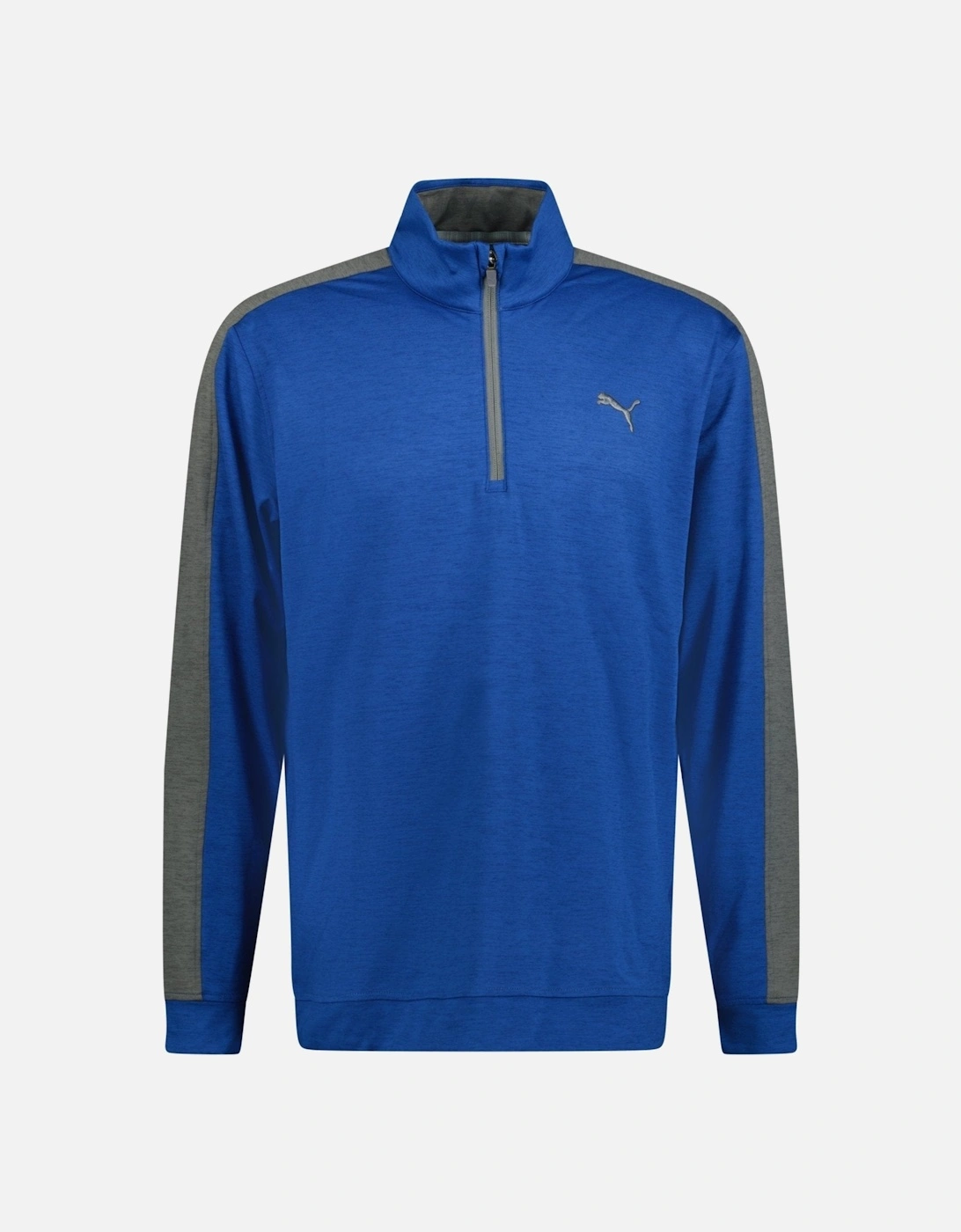 Cloudspun Quarter Zip Pullover Golf Sweatshirt Blue, 3 of 2