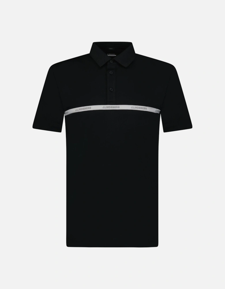 J.Lindeberg Chad Golf Polo Black