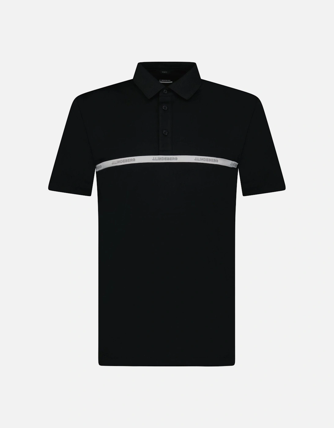 J.Lindeberg Chad Golf Polo Black, 3 of 2