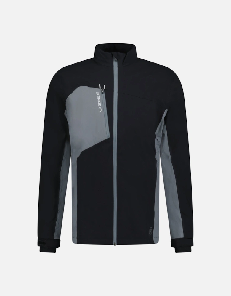 Ultimate Htx Golf Jacket Black/Grey