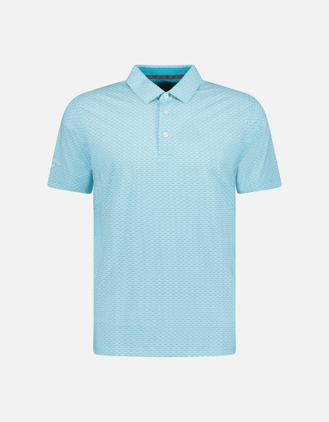 Trademark Print Golf Polo Blue Scuba, 4 of 3