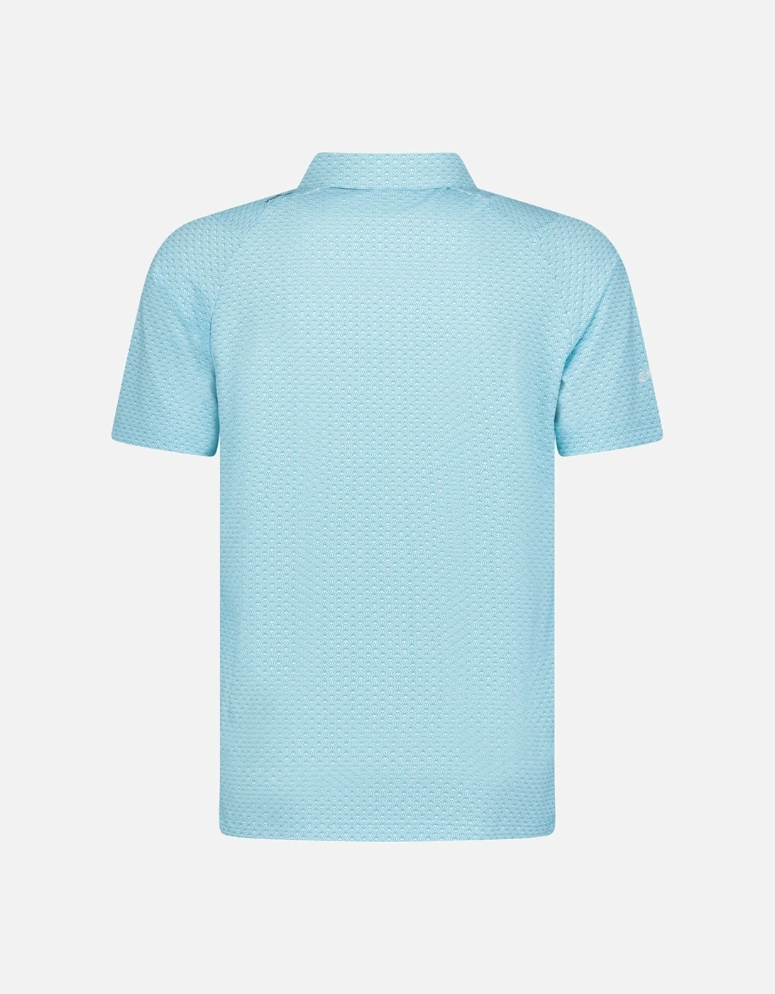 Trademark Print Golf Polo Blue Scuba