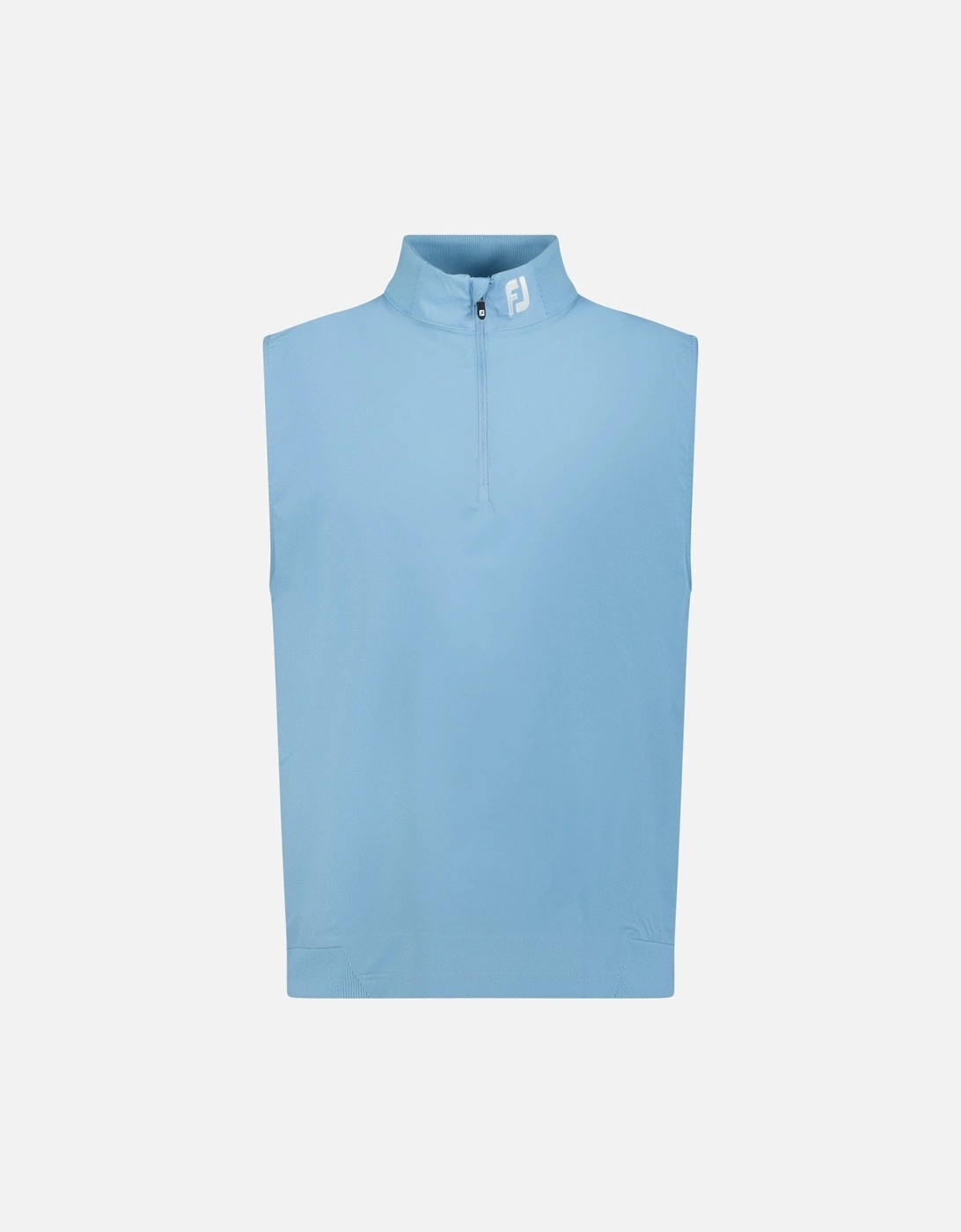 Strech Woven Vest Golf Gilet Light Blue, 3 of 2
