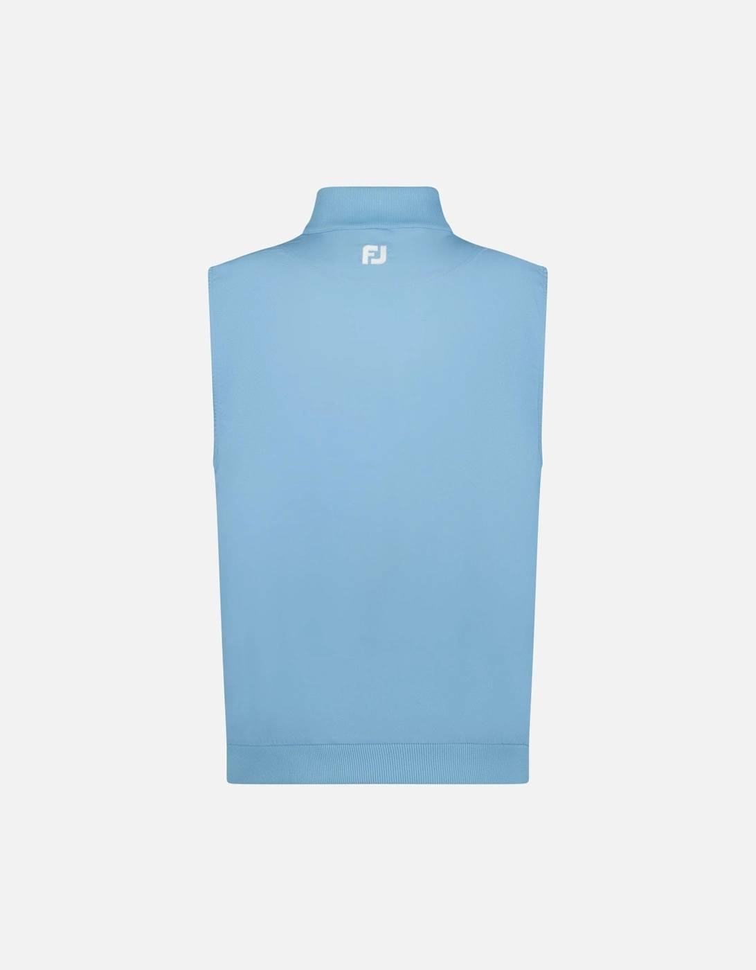 Strech Woven Vest Golf Gilet Light Blue