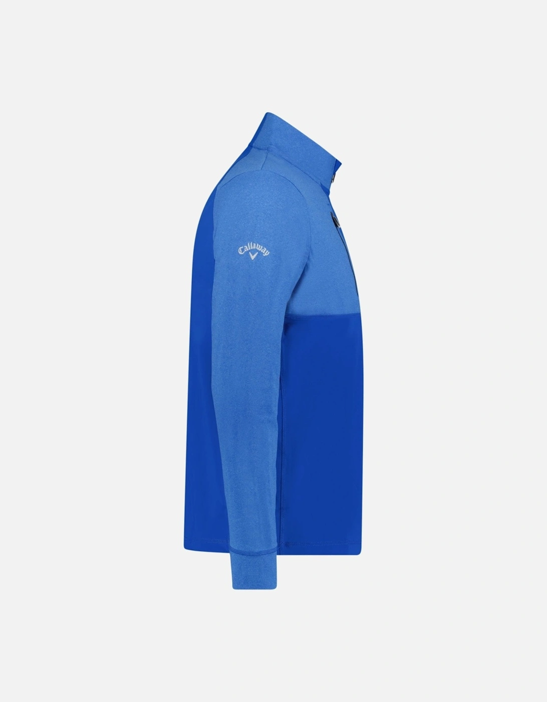 Aquapel Quarter Zip Golf Sweatshirt Blue Lapis