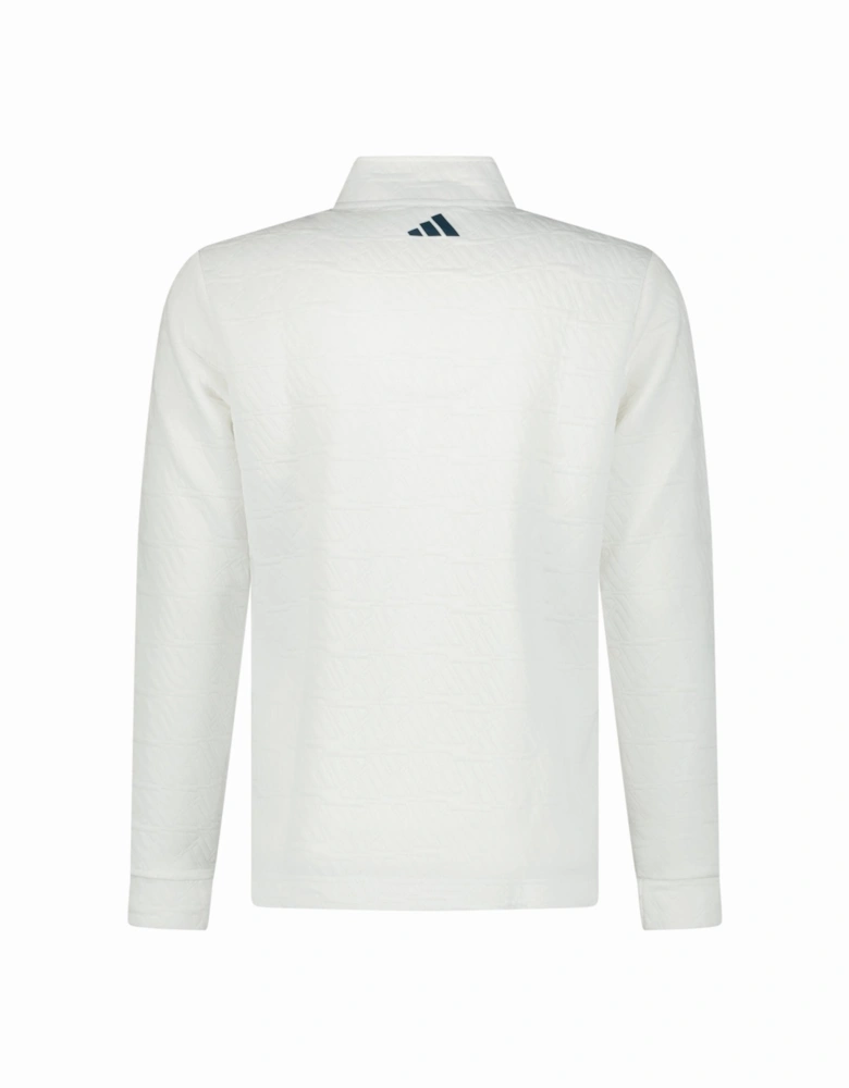 Dwr Quarter Zip Golf Sweatshirt White