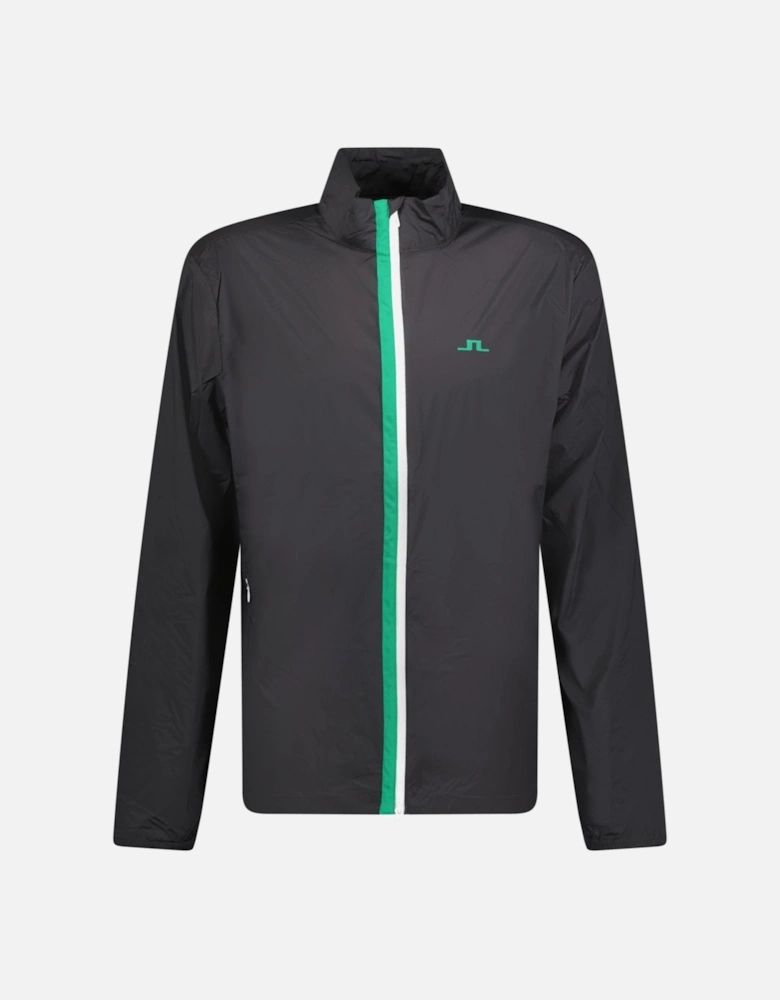 J.Lindeberg Ash Light Packable Golf Jacket Black