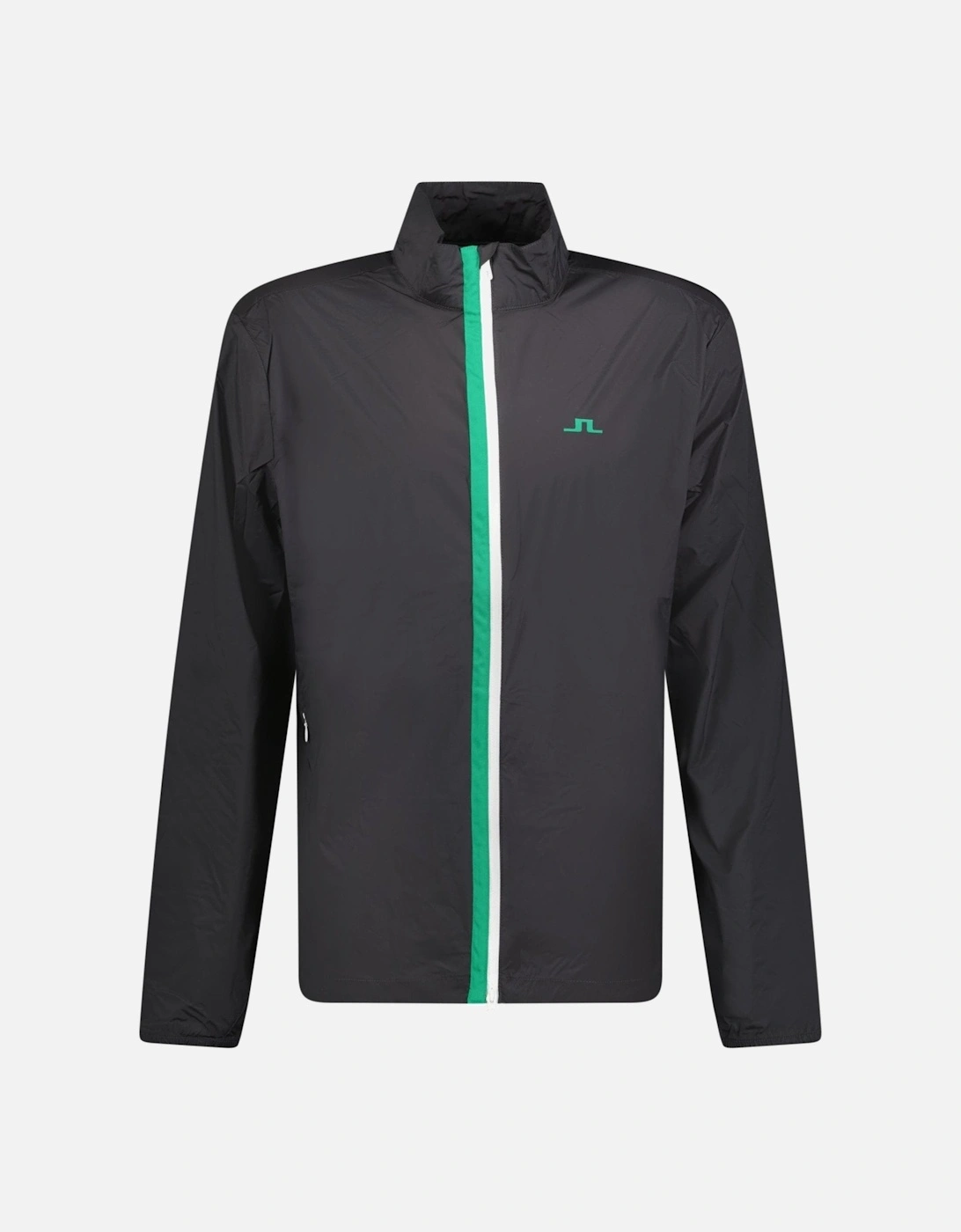 J.Lindeberg Ash Light Packable Golf Jacket Black, 3 of 2