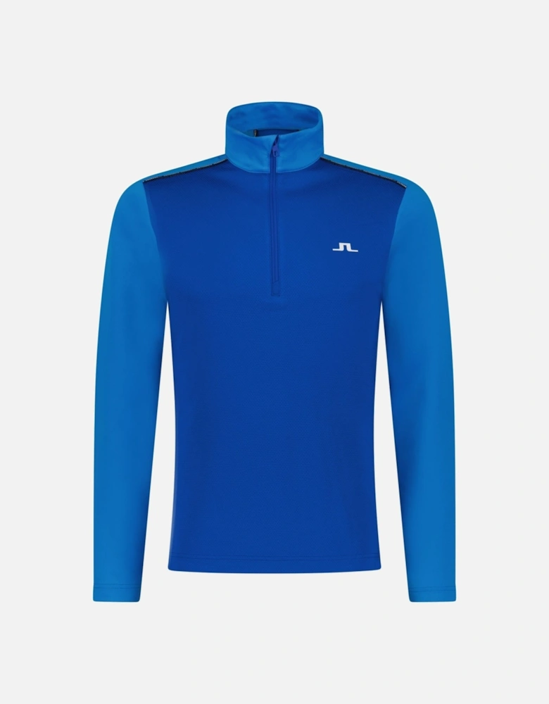 J.Lindeberg Terry Golf Mid Layer Brilliant Blue