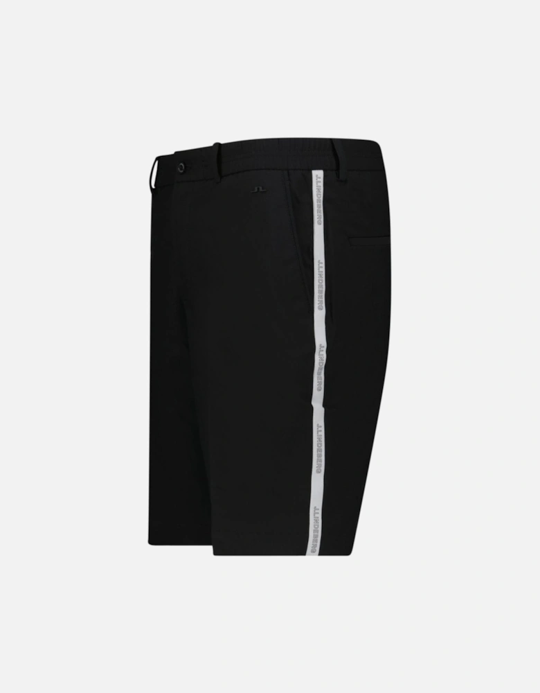 J.Lindeberg Stuart Stripe Golf Shorts Black