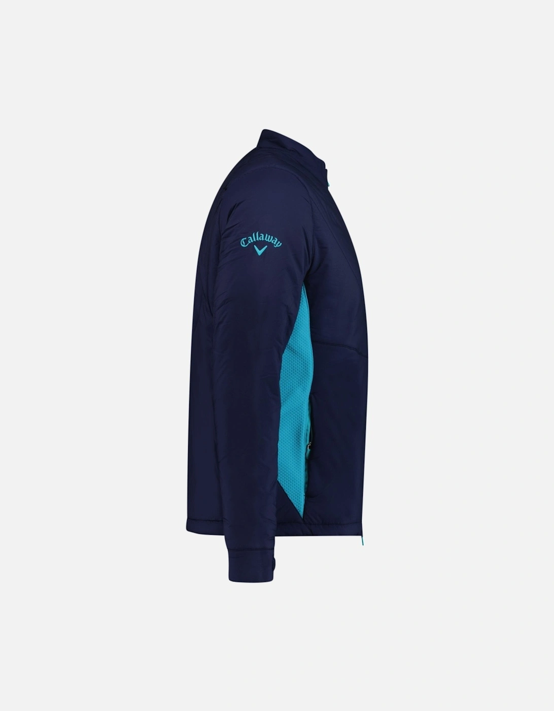 Golf Mixed Media Insulated Jacket  Navy Blue / Peacot