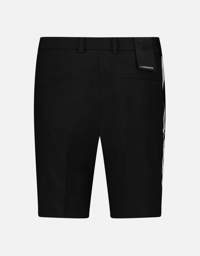 J.Lindeberg Stuart Stripe Golf Shorts Black