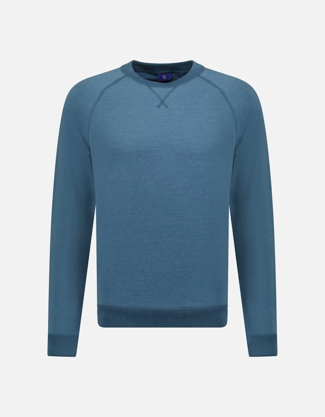 Crew Neck Golf Sweatshirt Blue, 3 of 2