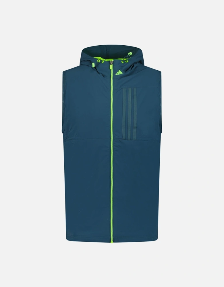 Wind Ready Golf Gilet Dark Green