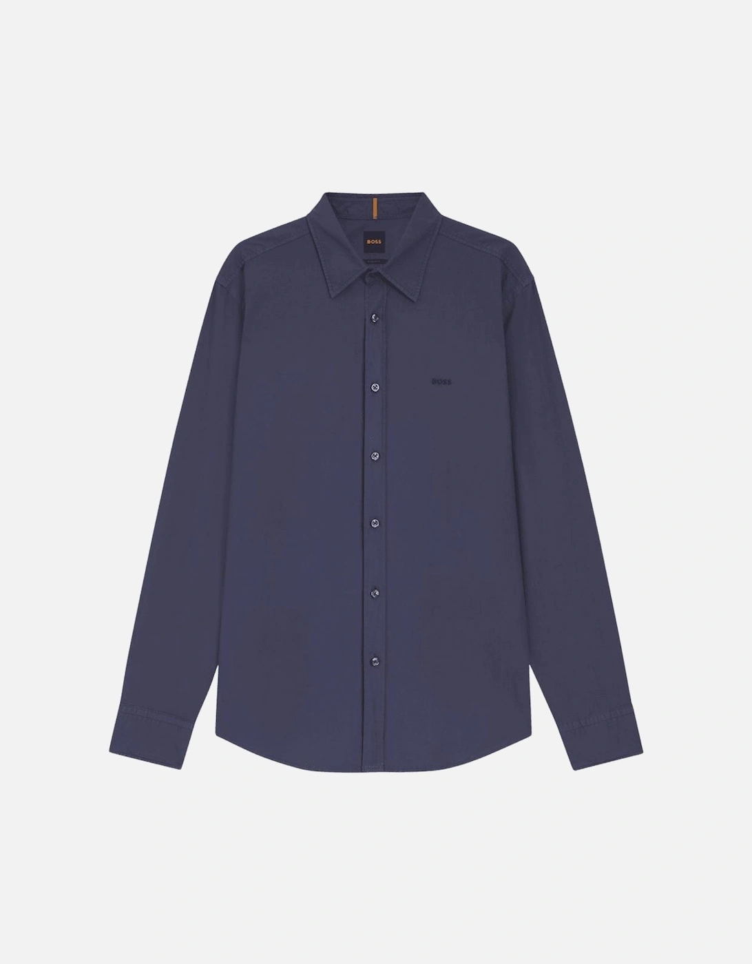 Relegant Cotton Regular Fit Blue Shirt, 4 of 3