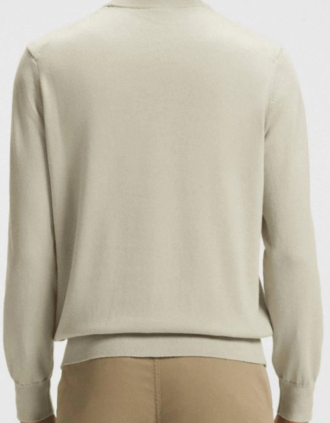 Kanovano Cashmere-Cotton Crew Neck Light Beige Jumper