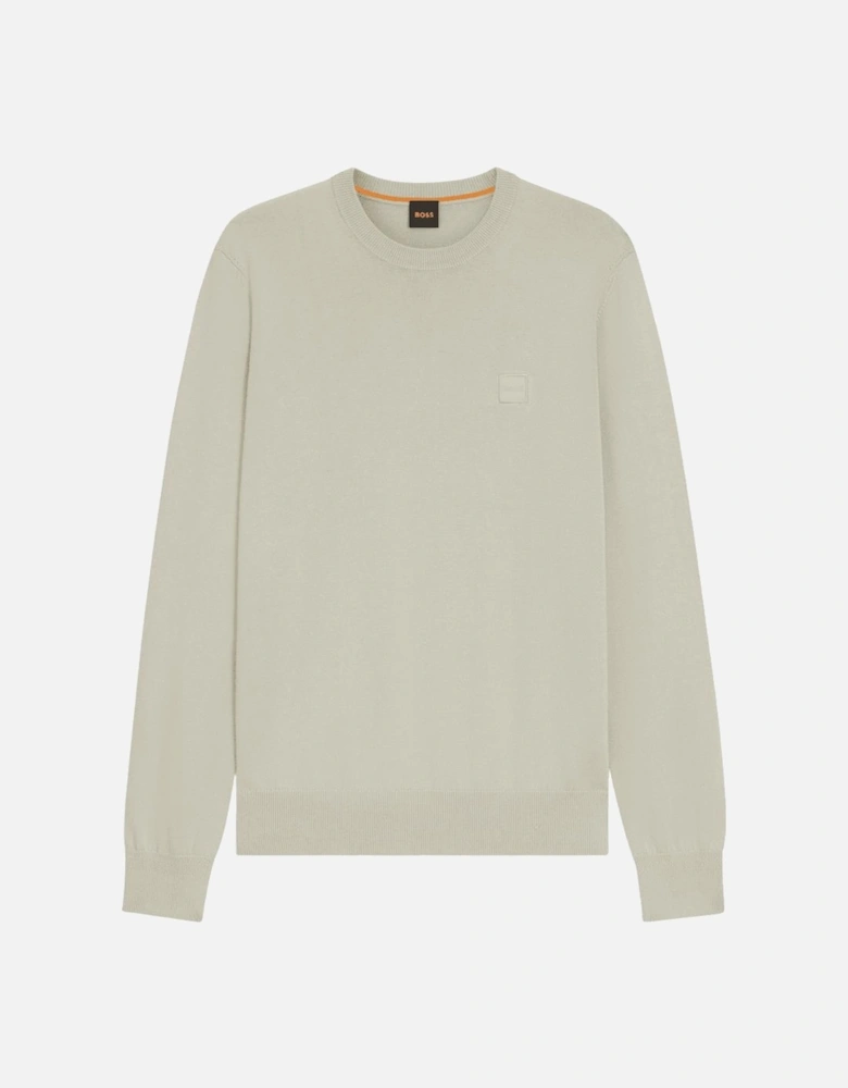Kanovano Cashmere-Cotton Crew Neck Light Beige Jumper