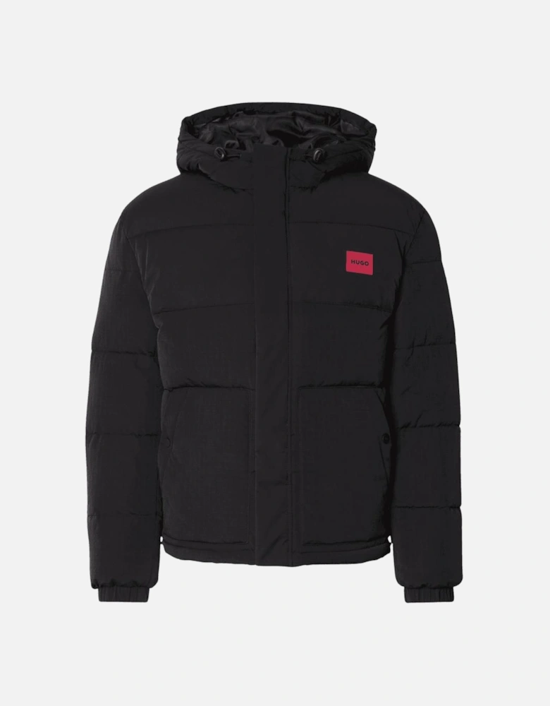 Baro Hugo Logo Black Puffer Jacket