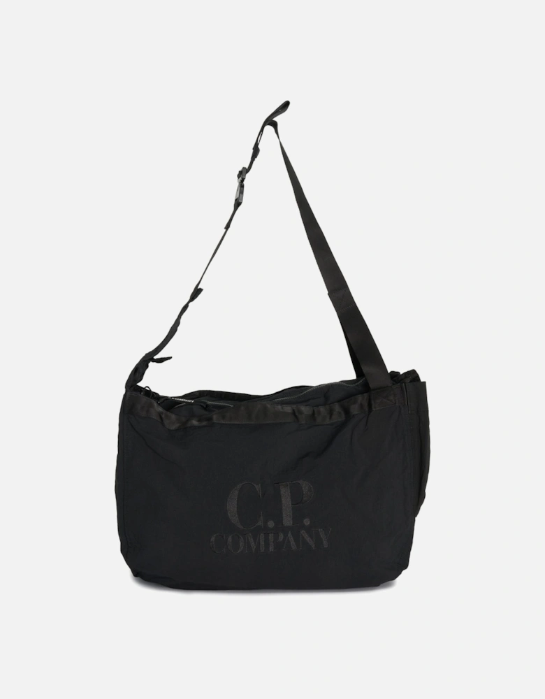 Logo Strap Bag Black