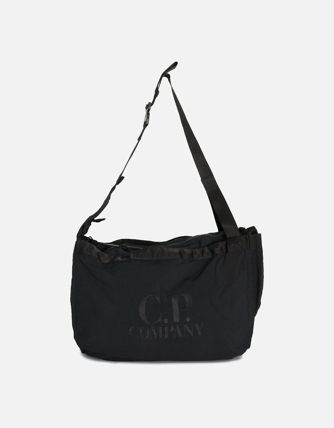 Logo Strap Bag Black, 5 of 4