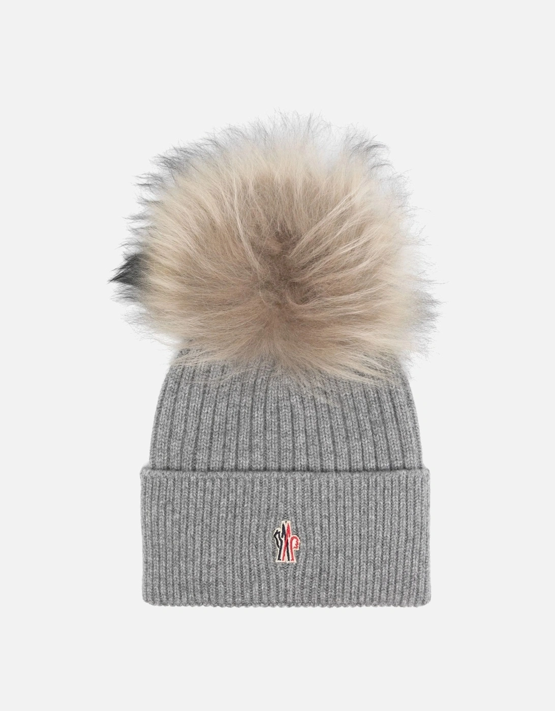 Moncler Women's Bobble Hat Grey - Size: OS