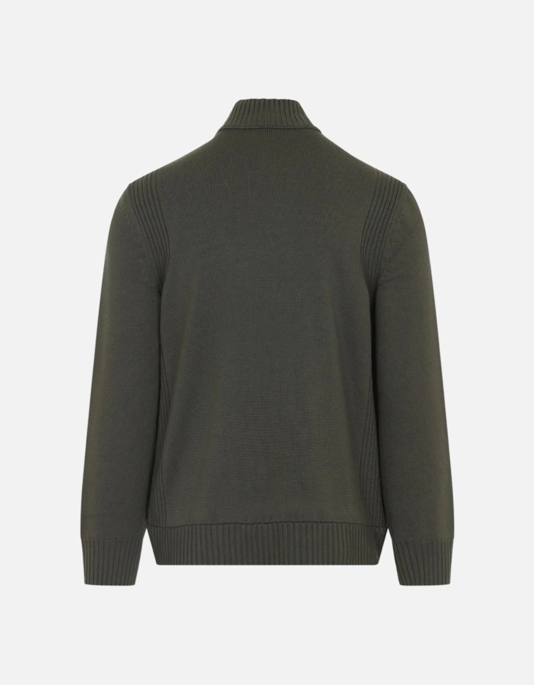 ZIP THROUGH HYBRID CARDIGAN