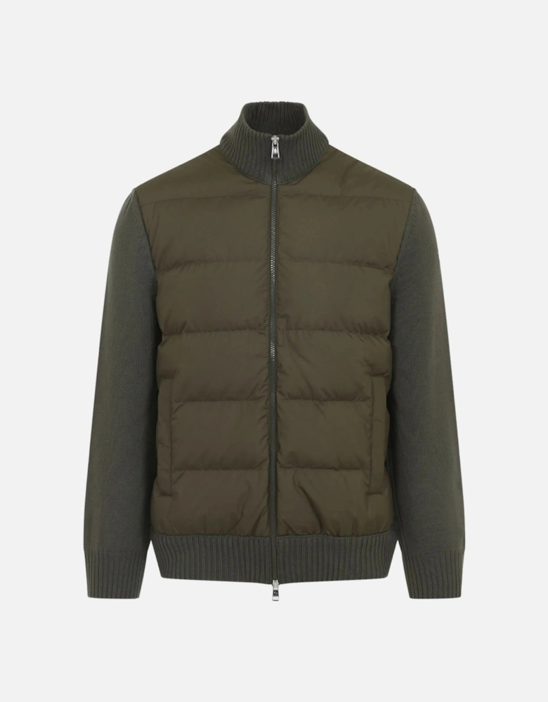 ZIP THROUGH HYBRID CARDIGAN