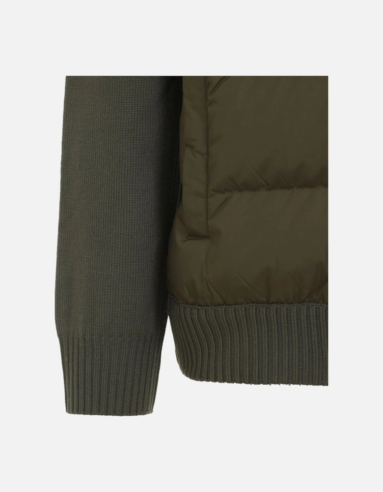 ZIP THROUGH HYBRID CARDIGAN