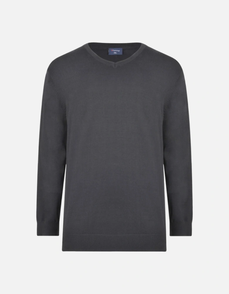 Mens V Neck Pullover Big & Tall Sweatshirt