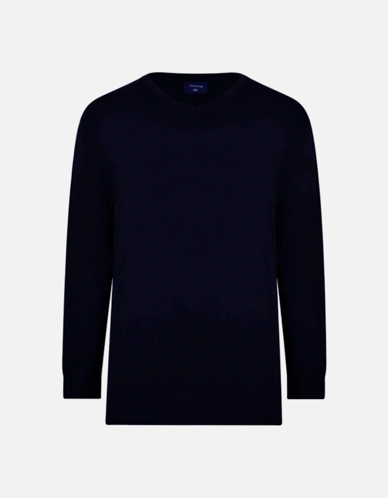 Mens V Neck Pullover Big & Tall Sweatshirt