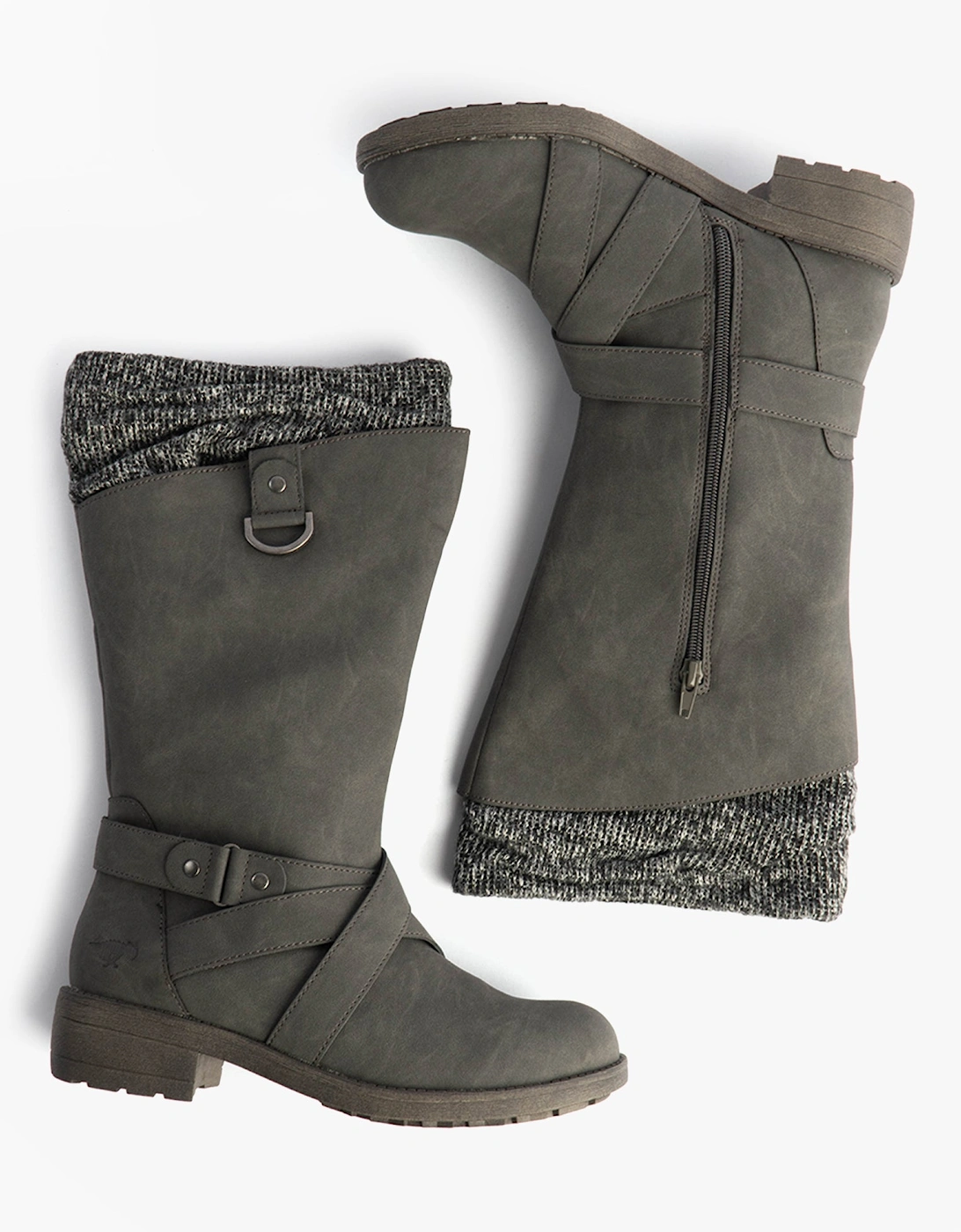 TELSA Womens Boots Charcoal