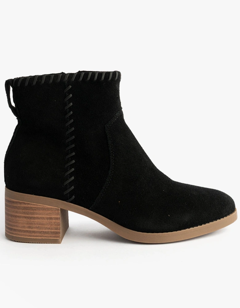 DELILAH Womens Ankle Boots Black