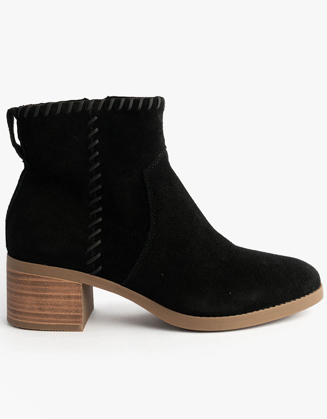 DELILAH Womens Ankle Boots Black, 7 of 6